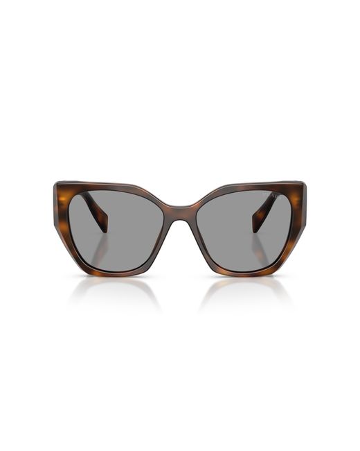 Prada Black Pr 19Zs 20D50Q Sunglasses Acetate Pillow Normal