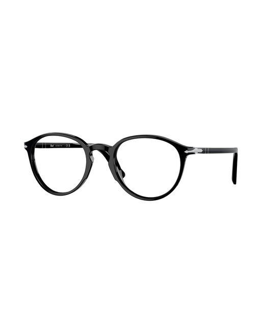 Persol Black Po3218V 95 Optical Frames Acetate Transparent Pantos Normal