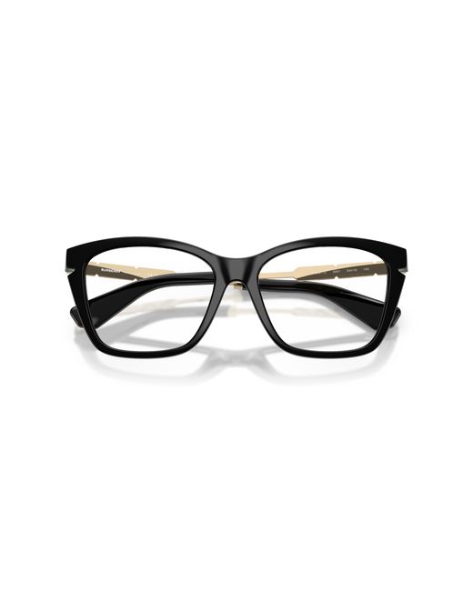 Burberry Black Be2427U 3001 Optical Frames Injected Cat Eye Normal