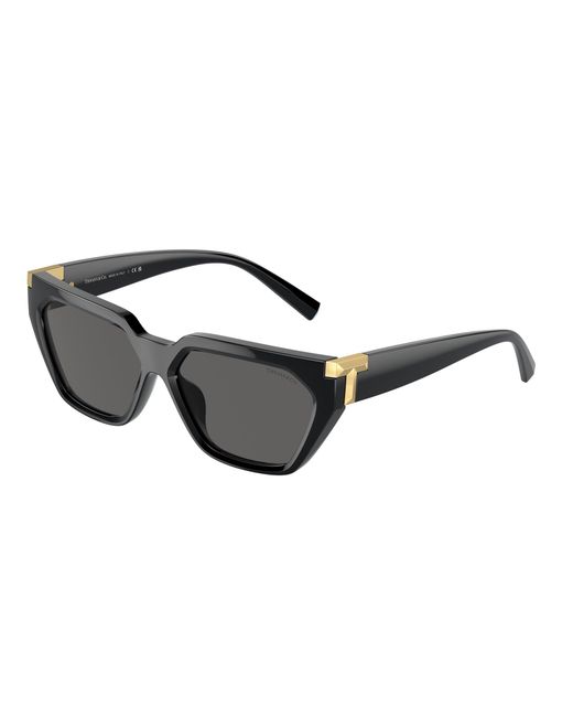 Tiffany & Co Black Tf4205U 8001S4 Sunglasses Injected Geometric Normal Shaded
