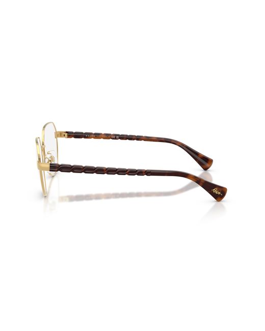 Ralph Lauren Black Ra6065 9490 Optical Frames Metal Transparent Geometric Normal
