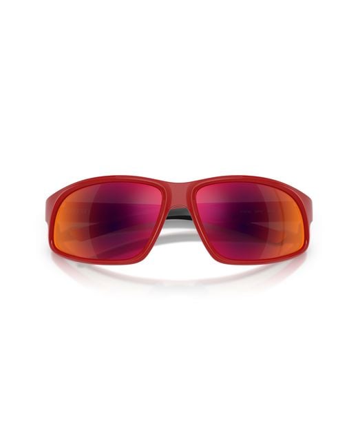 FERRARI SCUDERIA Black Fz6016U 526/6Q Sunglasses Injected Geometric Normal Mirror for men