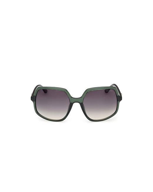 Guess Black Gu00257 96P Sunglasses Injected Squared Normal