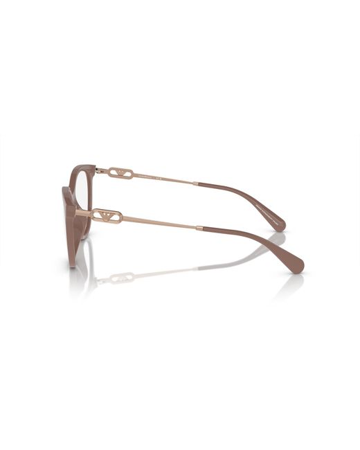 Emporio Armani Black Ea4213U 51461W Sunglasses Injected Transparent Cat Eye Normal