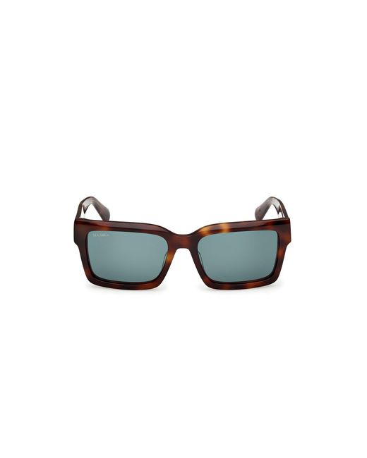 MAX&Co. Black Mo0132 52N Sunglasses Acetate Squared Normal