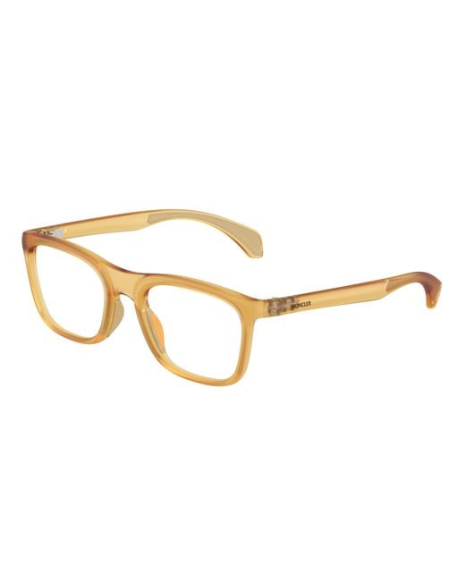 Moncler Black Me3005U 5044 Optical Frames Injected Transparent Squared Normal