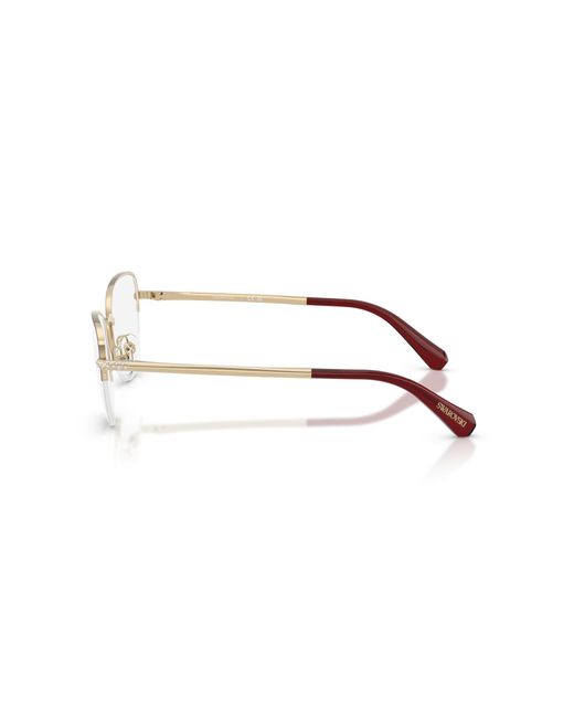Swarovski Black Sk1023 4038 Optical Frames Metal Cat Eye Normal