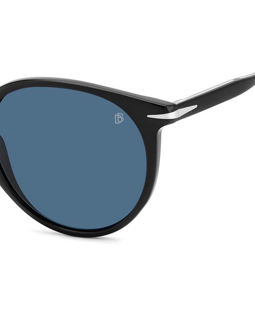 David Beckham Black Db 1139/S 807/Ku Sunglasses Acetate Squared for men