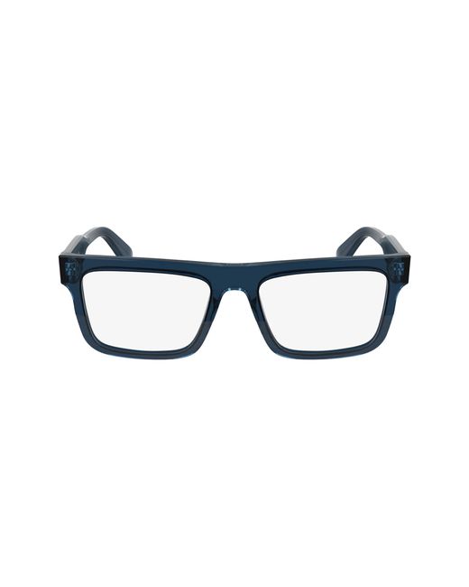 Calvin Klein Black Ck25520 330 Optical Frames Acetate Squared Normal for men