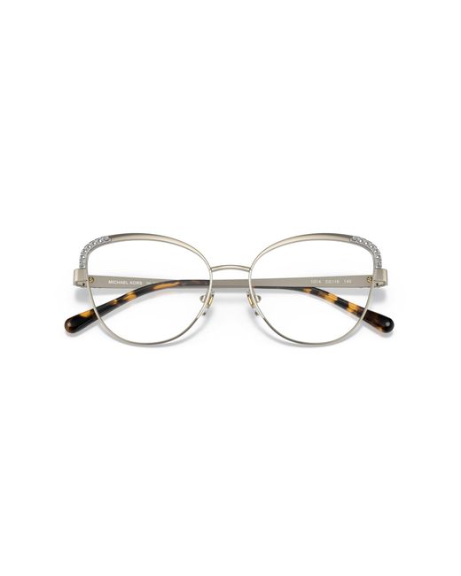 Michael Kors Black Mk3051 Andalusia 1014 Optical Frames Metal Cat Eye