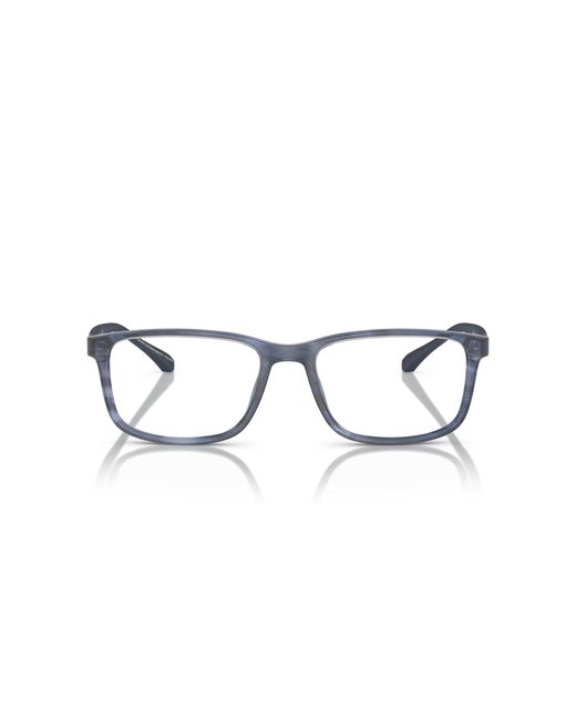 Emporio Armani Black Ea3098 6054 Optical Frames Acetate Transparent Squared Normal for men