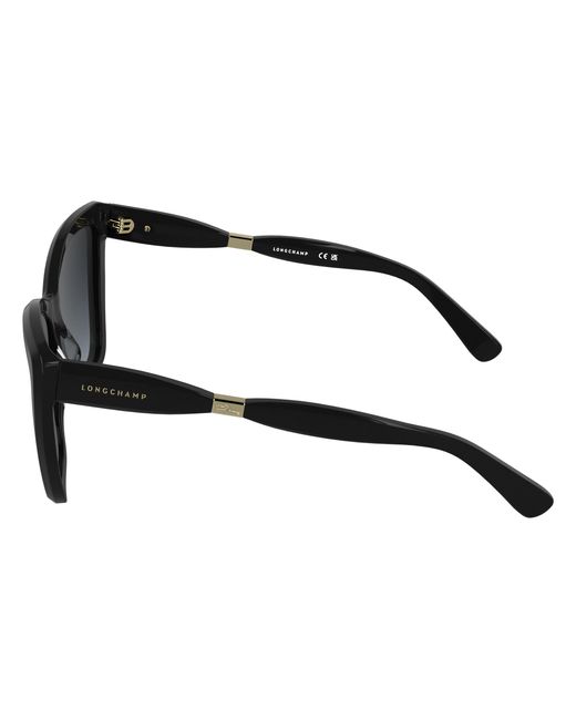 Longchamp Black Lo803S 001 Sunglasses Acetate Butterfly Normal