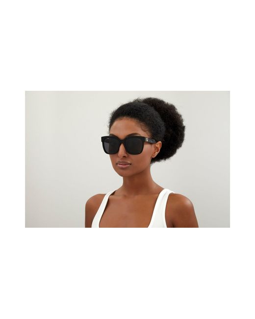 Gucci Black Gg0034Sn 001 Sunglasses Acetate Squared