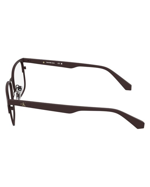Calvin Klein Black Ckj26204 605 Optical Frames Metal Squared Normal
