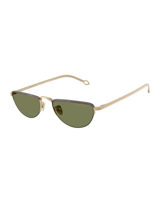 Giorgio Armani Black Ar6166J 30022A Sunglasses Steel Butterfly Normal for men