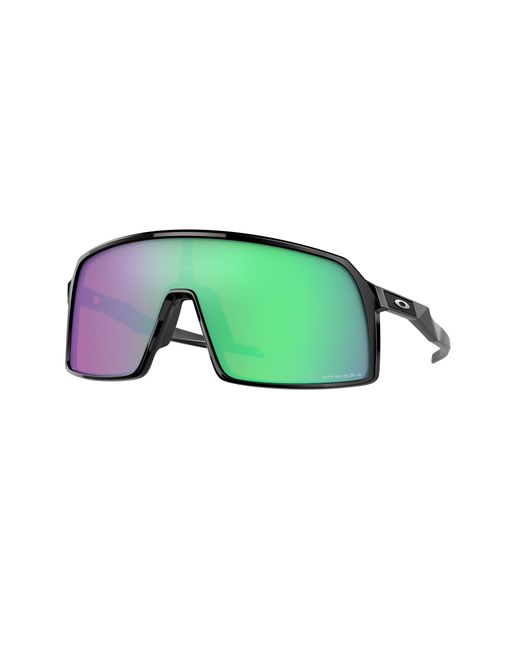 Oakley Green Oo9406 Sutro 940621 Sunglasses Plastic Mask Mirrored Prizm for men