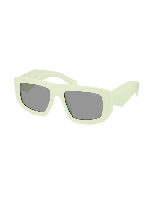 Prada Black Pr D04Su 05K50Q Sunglasses Acetate Geometric Normal