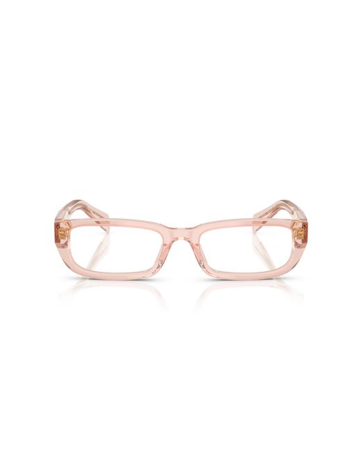 Prada Black Pr B05V 19Q1O1 Optical Frames Acetate Squared Normal