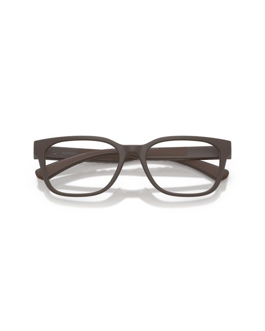 Burberry Black Be2460D 4234 Optical Frames Injected Transparent Squared Normal for men