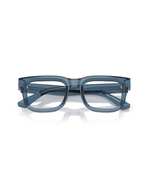 Emporio Armani Black Ea3279 6362 Optical Frames Acetate Transparent Squared Normal for men
