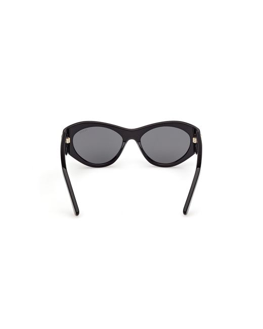Emilio Pucci Black Ep0249 01A Sunglasses Acetate Smoke Cat Eye Normal