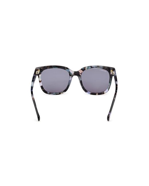 MAX&Co. Black Mo0146 55V Sunglasses Acetate Squared Normal