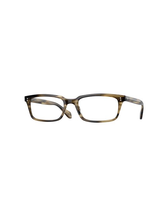 Oliver Peoples Black Ov5102 Denison 1719 Optical Frames Acetate Transparent Squared Normal for men