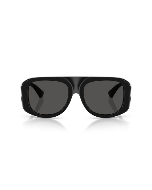 Dolce & Gabbana Black Dg6208 501/87 Sunglasses Injected Pilot Normal for men