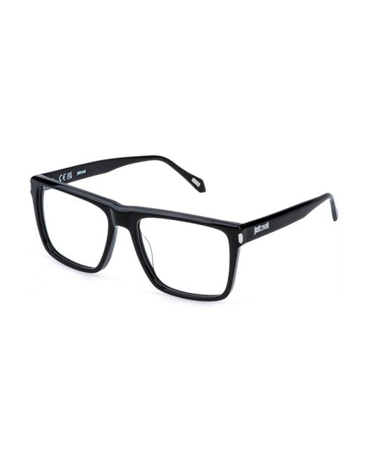 Just Cavalli Black Vjc140 722 Optical Frames Acetate Squared