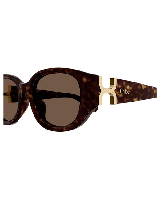 Chloé Black Ch0237Sk 002 Sunglasses Acetate Round