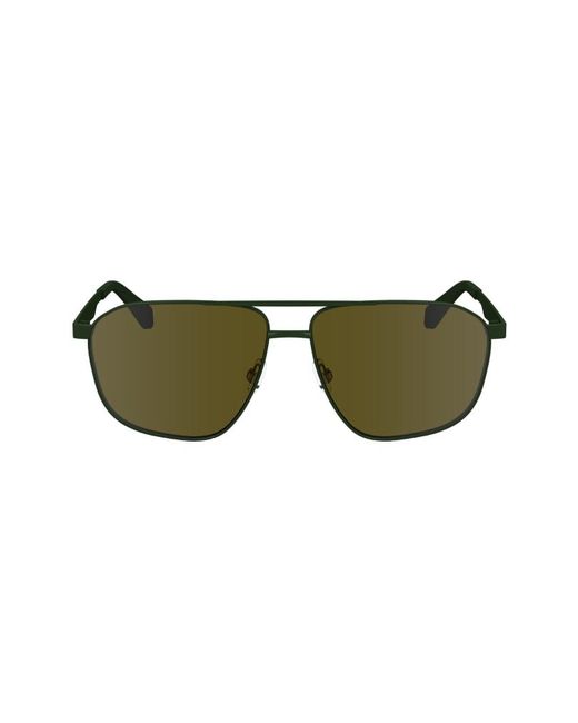Calvin Klein Black Ckj24202S 309 Sunglasses Metal Squared Normal Normal for men