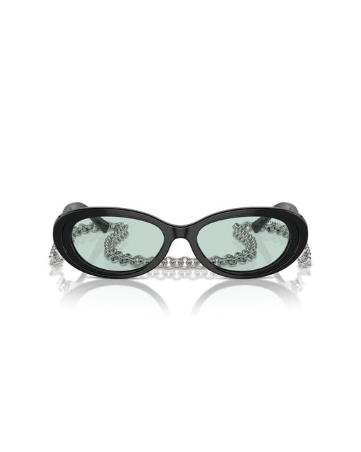 Tiffany & Co Black Tf4221 8001D9 Sunglasses Acetate Round Normal