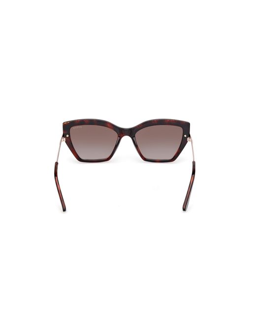 Guess Black Gu00216 52F Sunglasses Injected Squared Normal