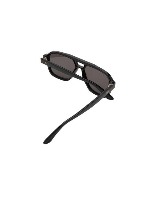 Retrosuperfuture Black Pez Maneval Sunglasses Acetate Squared Normal