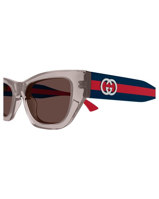 Gucci Black Gg2116S 005 Sunglasses Acetate Cat Eye