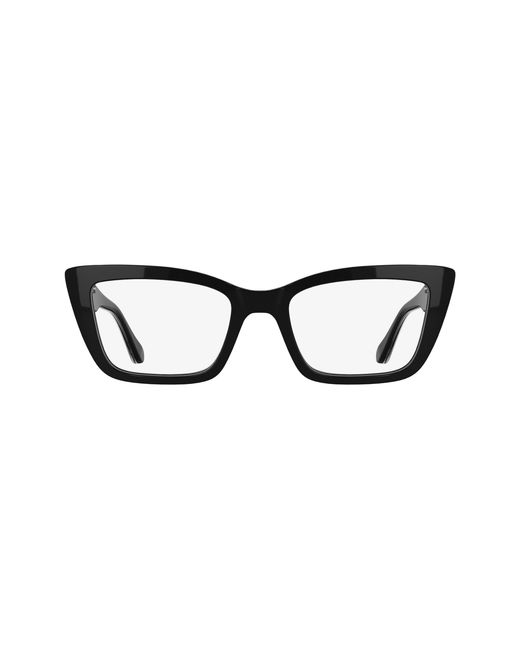 Calvin Klein Black Ck25549 001 Optical Frames Acetate Cat Eye Normal