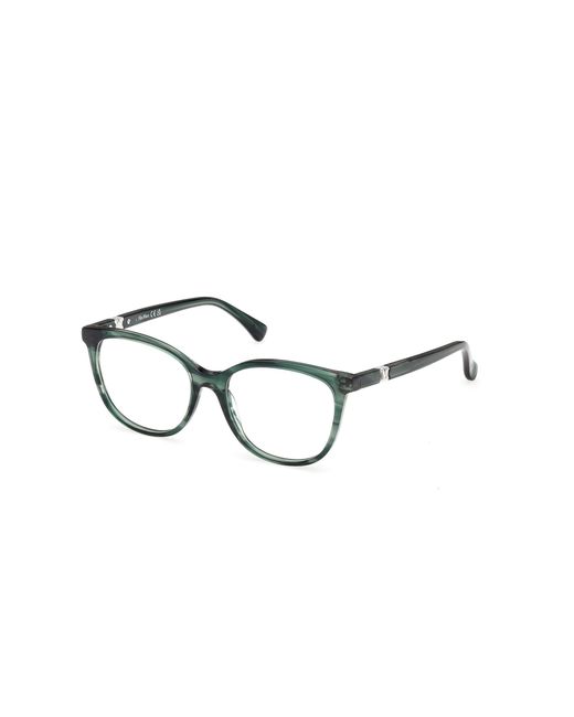 Max Mara Black Mm5238 098 Optical Frames Acetate Round Normal