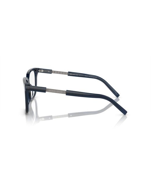 Giorgio Armani Black Ar7252U 6047 Optical Frames Acetate Squared Normal for men