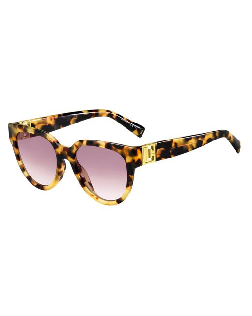 Givenchy Black Gv 7155/G/S Sx7/Vt Sunglasses Acetate Round Normal Shaded