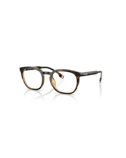 Burberry Black Be2370U 3002 Optical Frames Plastic Squared for men