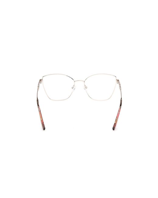 Guess Black Gu50316 033 Optical Frames Metal Cat Eye Normal