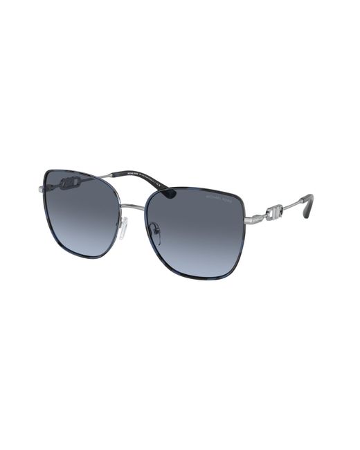 Michael Kors Black Mk1129J Empire Square 2 10158F Sunglasses Metal Squared Normal Nuanced