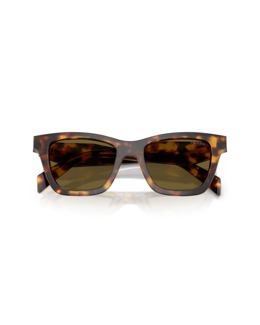 Prada Black Pr C07S 14L09Z Sunglasses Acetate Butterfly Normal