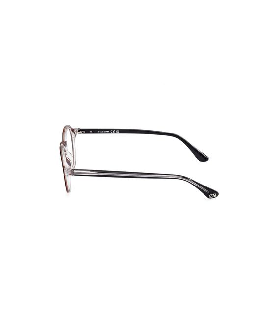 Web Black We5440 056 Optical Frames Acetate Round Normal