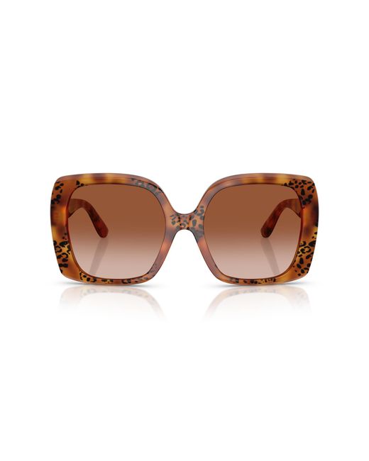 Dolce & Gabbana Black Dg4475 338013 Sunglasses Acetate Squared Normal Shaded