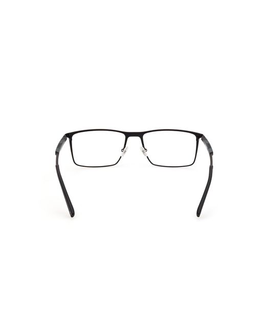 Timberland Black Tb50007 002 Optical Frames Metal Squared Normal for men