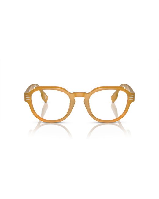 Burberry Black Be2386 4094 Optical Frames Acetate Transparent Round Normal for men