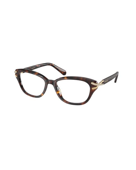 Swarovski Black Sk2032 1002 Optical Frames Acetate Pillow Normal