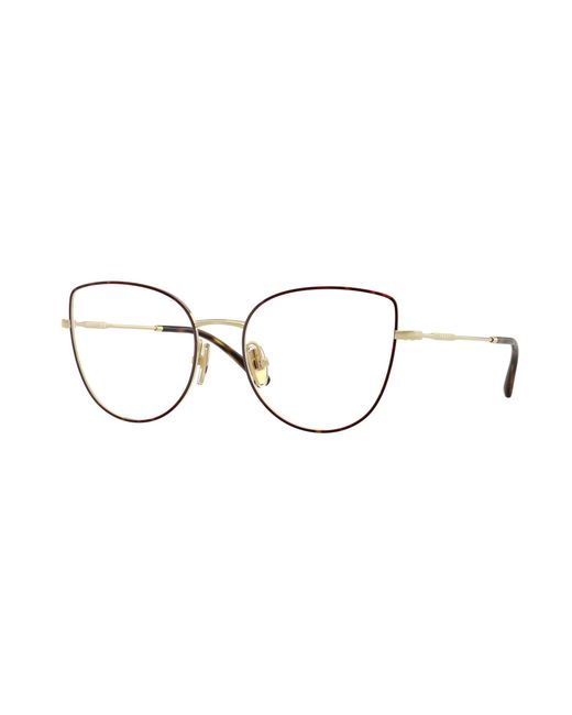 Vogue Eyewear Black Vo4298T 5213 Optical Frames Titanium Cat Eye Normal