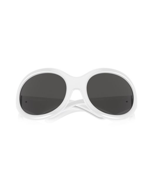 Dolce & Gabbana Black Dg6201 331287 Sunglasses Injected Round Normal